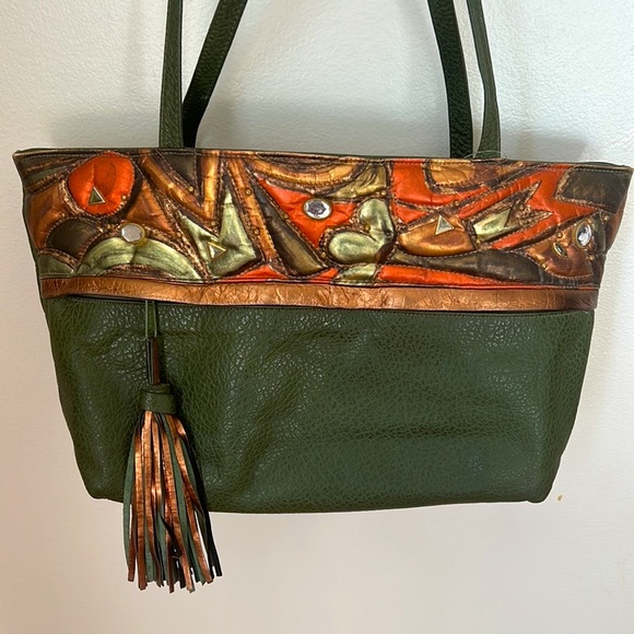Vintage Handbags - 👒Vintage 80’s  Leather Bag